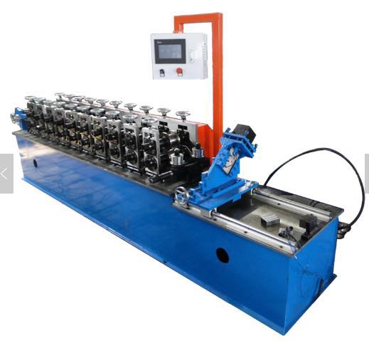 Metal studs track roll forming machine